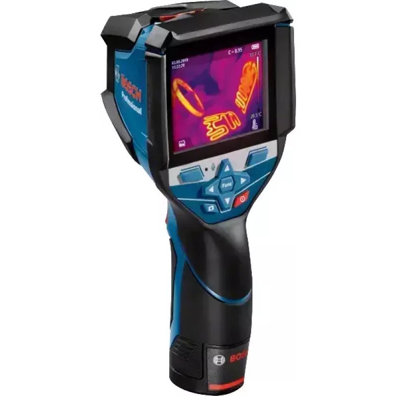 Bosch GTC 600 C differenza di temperatura equivalente al rumore (NETD) IR nero, blu 256 x 192 pixel display LCD integrato