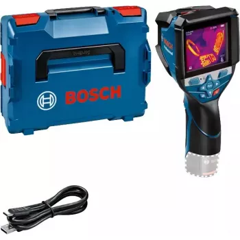 Bosch GTC 600 C differenza di temperatura equivalente al rumore (NETD) IR nero, blu 256 x 192 pixel display LCD integrato