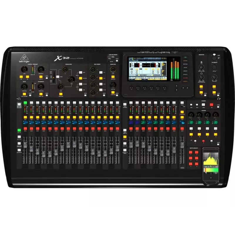 Behringer X32 mixer audio 40 canali 10 - 22000 Hz nero