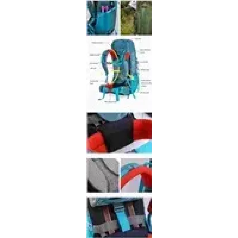 Zaino da trekking Naturehike NH16Y020-Q 55 l idrorepellente leggero