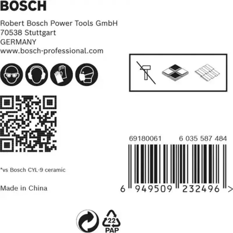 Bosch Expert 2 608 900 597 set di punte assortimento punte 5 pezzi