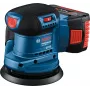 Bosch GEX 185-LI Professional levigatrice orbitale 10000 OPM blu