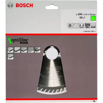 Lame circolari Bosch Optiline Wood 2608641188