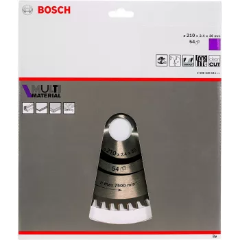 Lame circolari multiuso Bosch, alluminio, 21 cm, Bosch, 235 g, 1 pz.