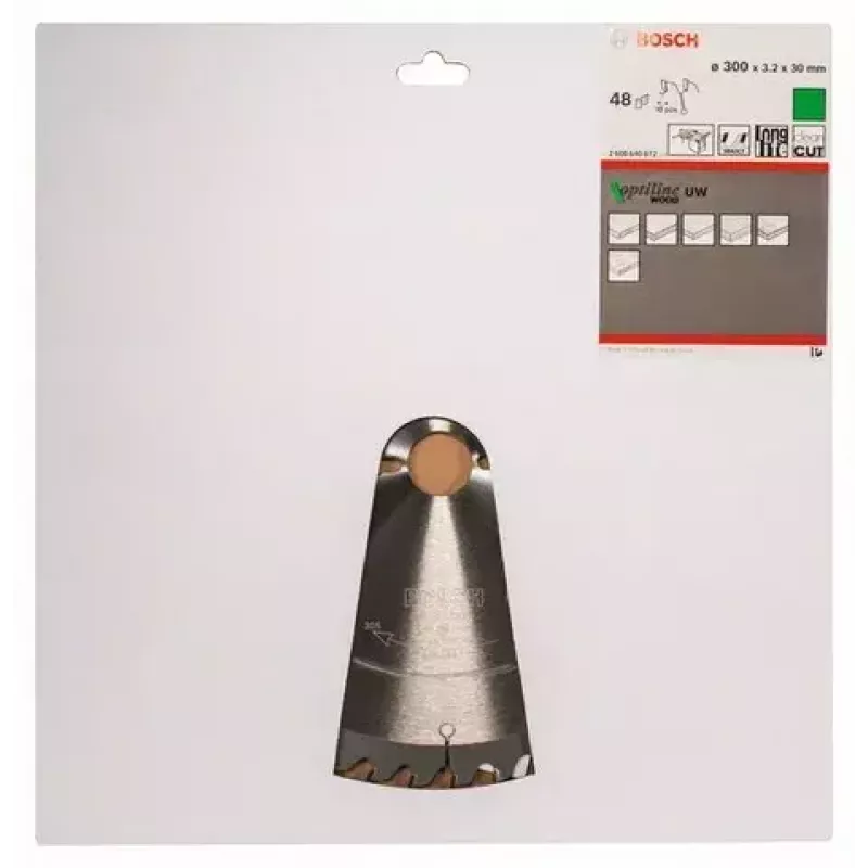 Lama circolare Bosch 2 608 640 672 30 cm foro 3 cm