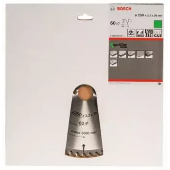 Lama circolare Bosch 2 608 640 729 25 cm foro 3 cm