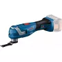 Utensile oscillante Bosch GOP 185-LI 18V nero blu 1,2kg 282mm