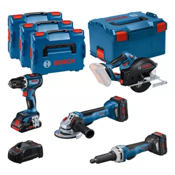 Bosch Combi-Kit 4 utensili 18V batteria