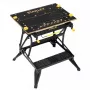 Banco da lavoro per lavorazione del legno Stanley STST83800-1 bambù acciaio nero giallo 625 mm