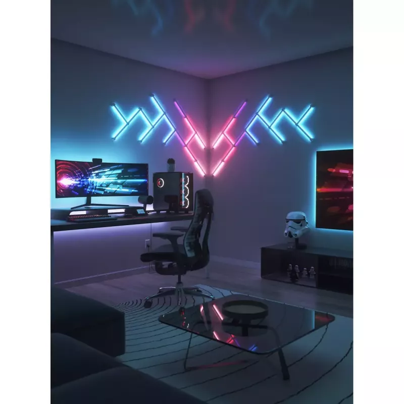 Nanoleaf Lines Squared Expansion Pack NL59E00-3SN00, 90 gradi, 3 pz.