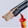 Taglierino Knipex 98 55 SB rosso giallo lama fissa