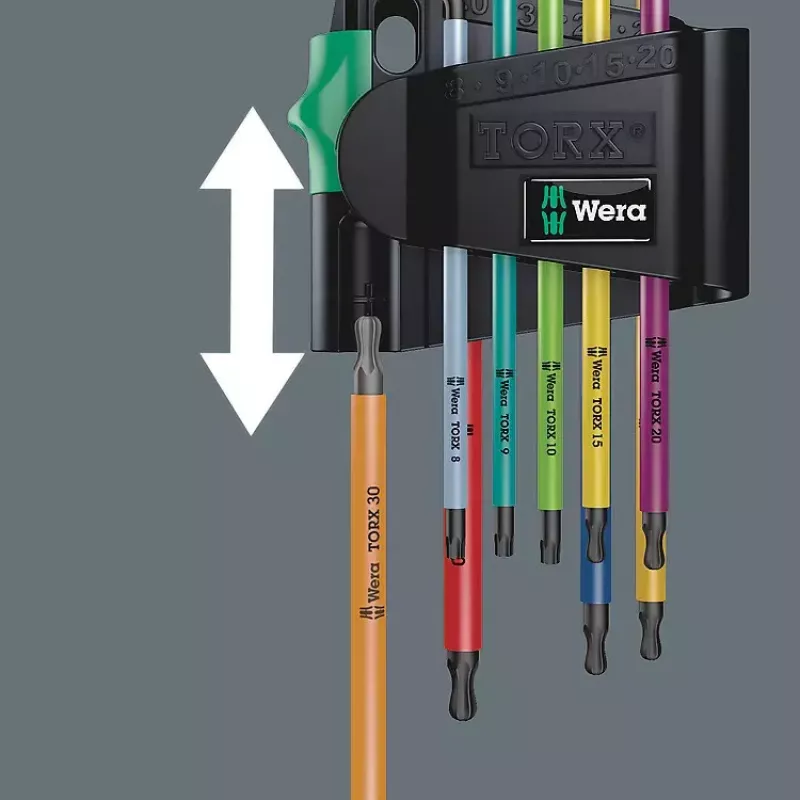 Chiavi L-TORX Wera 967/9 TX BO