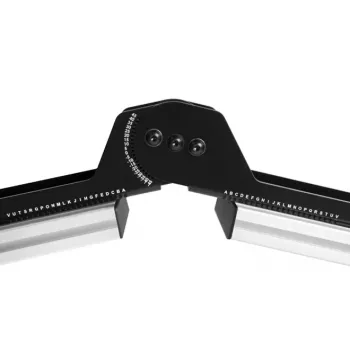 Connettore regolabile ad angolo B-Tech BT8390 rotazione 45° nero