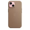 Apple FineWoven Case compatibile MagSafe iPhone 15 Taupe