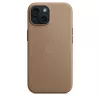Apple FineWoven Case compatibile MagSafe iPhone 15 Taupe