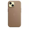 Apple FineWoven Case compatibile MagSafe iPhone 15 Taupe