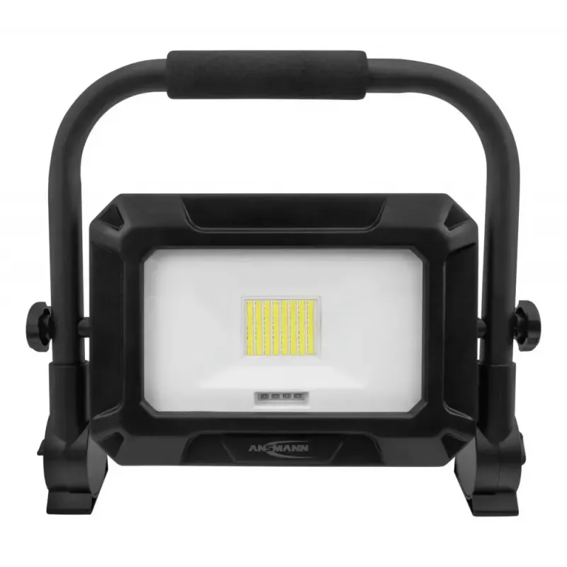 Ansmann FL50W-R faro da lavoro LED ricaricabile 50 W, nero