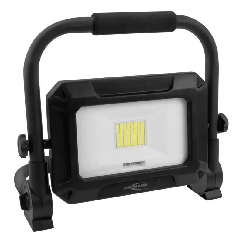 Ansmann FL50W-R faro da lavoro LED ricaricabile 50 W, nero