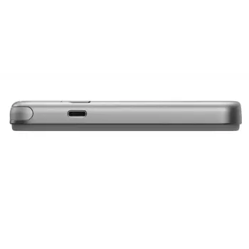 Power bank EcoFlow Rapid 5000 (litio-ione 5000 mAh, ricarica rapida PD, 30 W totali, wireless, USB-C, argento)