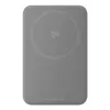 Power bank EcoFlow Rapid 5000 (litio-ione 5000 mAh, ricarica rapida PD, 30 W totali, wireless, USB-C, argento)