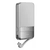 Power bank EcoFlow Rapid 5000 (litio-ione 5000 mAh, ricarica rapida PD, 30 W totali, wireless, USB-C, argento)