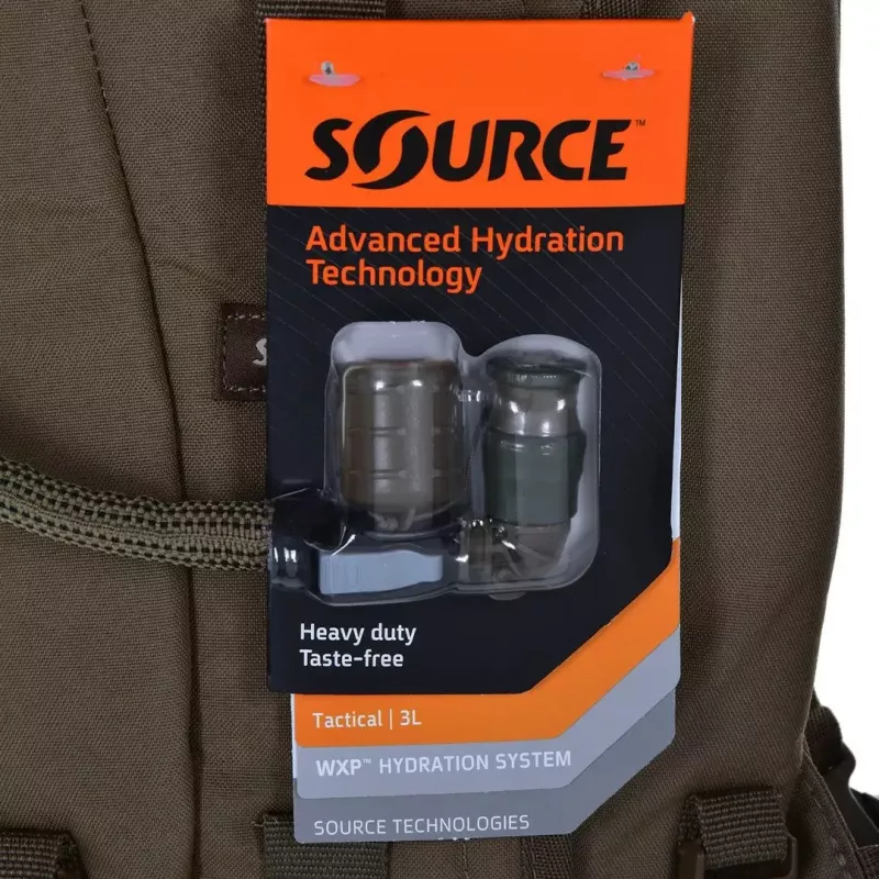 Zaino idratazione Source Tactical 3L modello 4000330203 serbatoio per uso outdoor e tattico