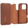Decoded custodia per cellulare in pelle rimovibile con portafoglio per iPhone 16 Pro – marrone, pelle vera, microfibra, schermo 6,3 pollici, 3 scomparti per carte