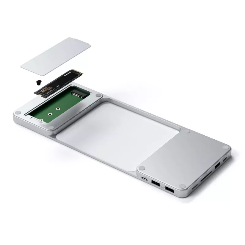 SATECHI dock per laptop / replicatore di porte, con filo, USB 3.2 Gen 2 / 3.1 Gen