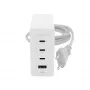 mophie adattatore da parete accessori USB-C PD HUB 120W-GA bianco EU (3x USB-C + 1x USB-A)