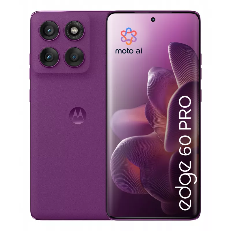 Motorola edge 60 pro 16,9 cm (6,67 inch) Dual SIM Android 15 5G USB Type-C 12 GB 512 GB 6000 mAh viola