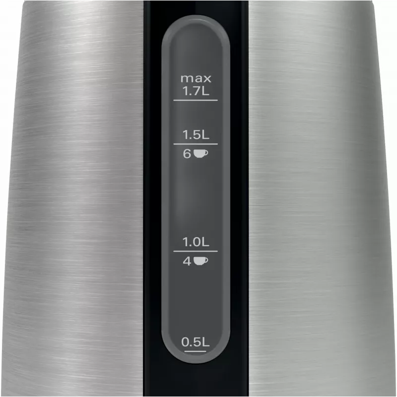 Bosch TWK3P420 bollitore 1,7 l 2400 W nero, acciaio inox