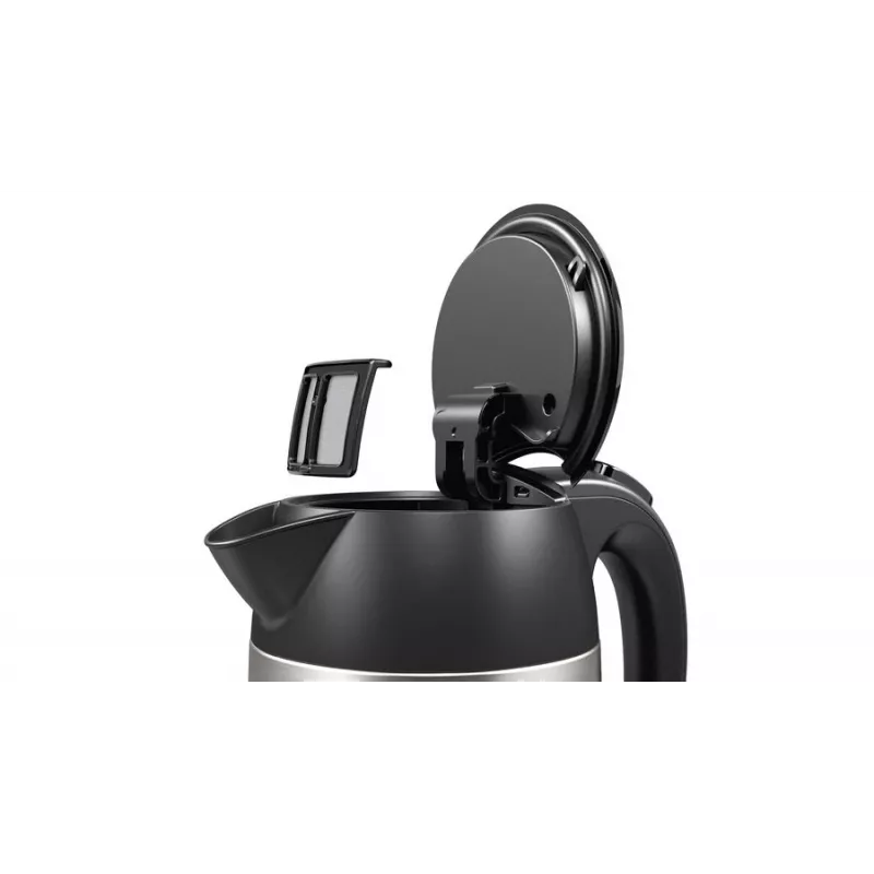 Bosch TWK3P420 bollitore 1,7 l 2400 W nero, acciaio inox