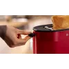 Tostapane Bosch TAT2M124 — 2 fette 950 W, rosso, centratura pane, scongelamento, lift