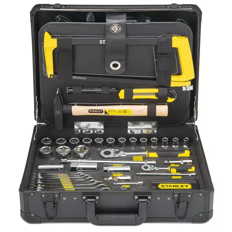 Set di utensili da meccanico Stanley STMT98109-1 142 utensili nero giallo