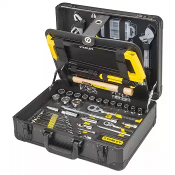 Set di utensili da meccanico Stanley STMT98109-1 142 utensili nero giallo