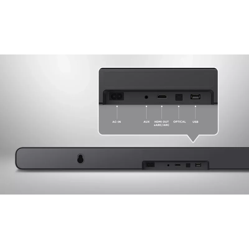 TCL S S45H Class soundbar 2.0 canali con Dolby Atmos, DTS Virtual:X e streaming musicale Bluetooth