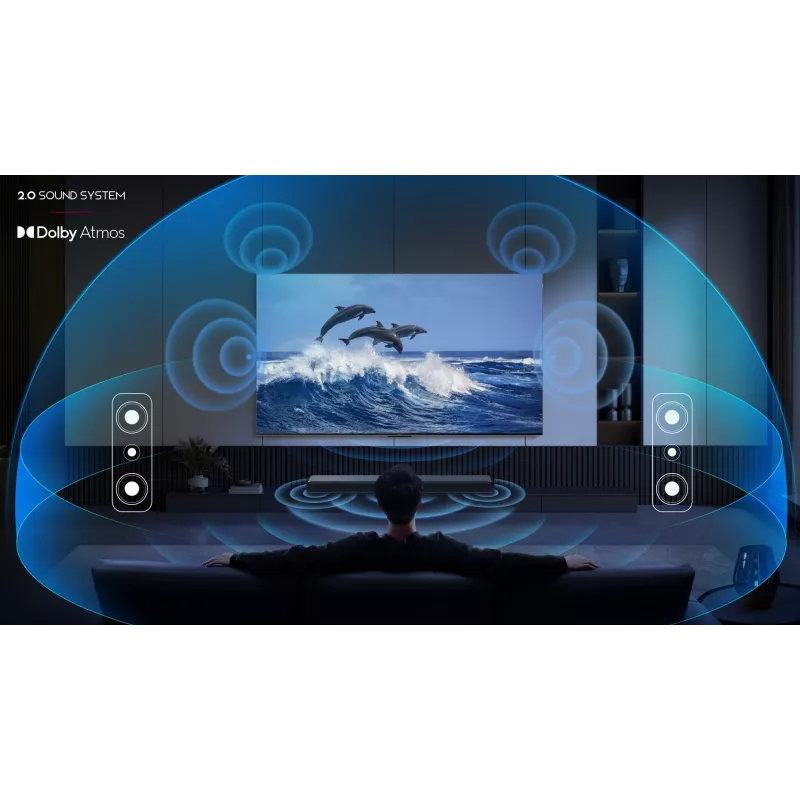 TCL S S45H Class soundbar 2.0 canali con Dolby Atmos, DTS Virtual:X e streaming musicale Bluetooth