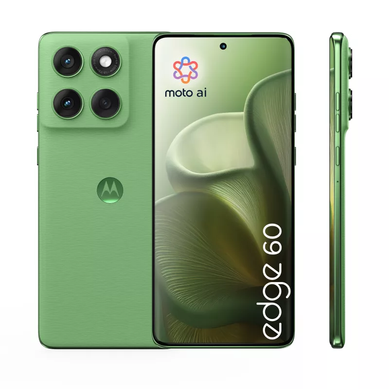 Motorola edge 60 16,9 cm (6,67 pollici) Dual SIM Android 15 5G USB Type-C 12 GB 256 GB 5200 mAh verde