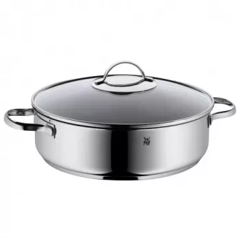 WMF 0761406380, acciaio inox, acciaio inox, vetro, ceramica, gas, induzione
