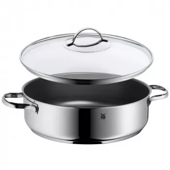 WMF 0761406380, acciaio inox, acciaio inox, vetro, ceramica, gas, induzione