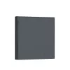 AQARA Smart Wall Switch H1 EU (con neutro, doppio interruttore) (WS-EUK04-G), grigio – interruttore a parete Zigbee con doppio relè