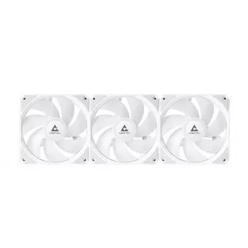 Dissipatore a liquido all-in-one CHIEFTEC CLC-360-RGB-W — radiatore da 360 mm, 3 ventole RGB da 120 mm, bianco, tubi da 40 cm