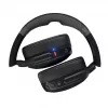 Cuffie Skullcandy Crusher Evo – cuffie over-ear wireless e con filo, Bluetooth 5.0, 40 h batteria, USB-C, 3,5 mm, pieghevoli, nere