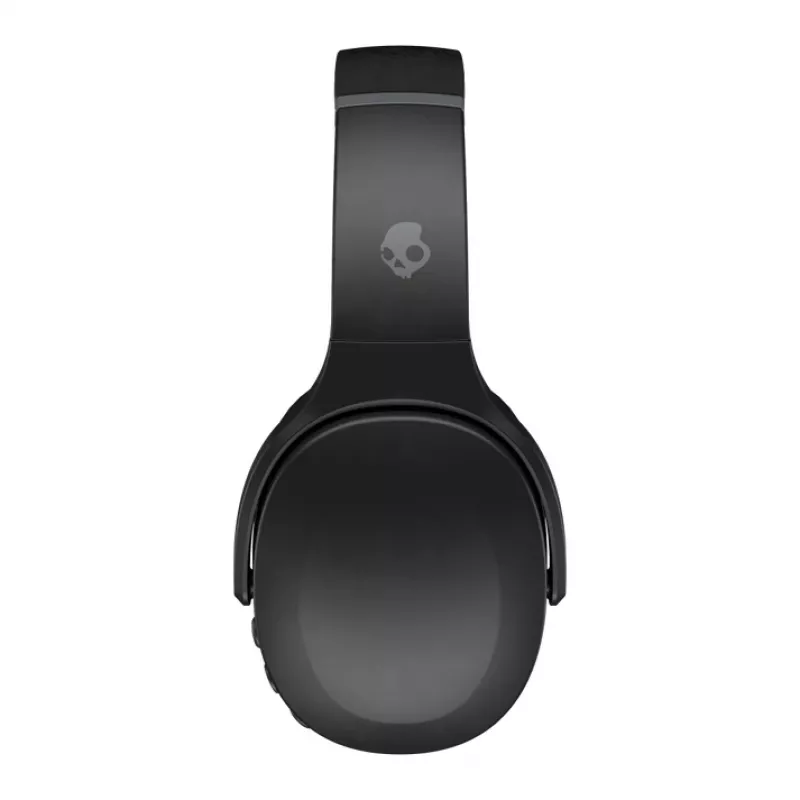 Cuffie Skullcandy Crusher Evo – cuffie over-ear wireless e con filo, Bluetooth 5.0, 40 h batteria, USB-C, 3,5 mm, pieghevoli, nere