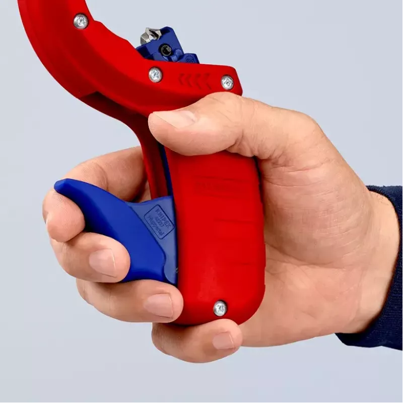 Knipex DP50 90 23 01 BK tagliatubi, rosso/blu