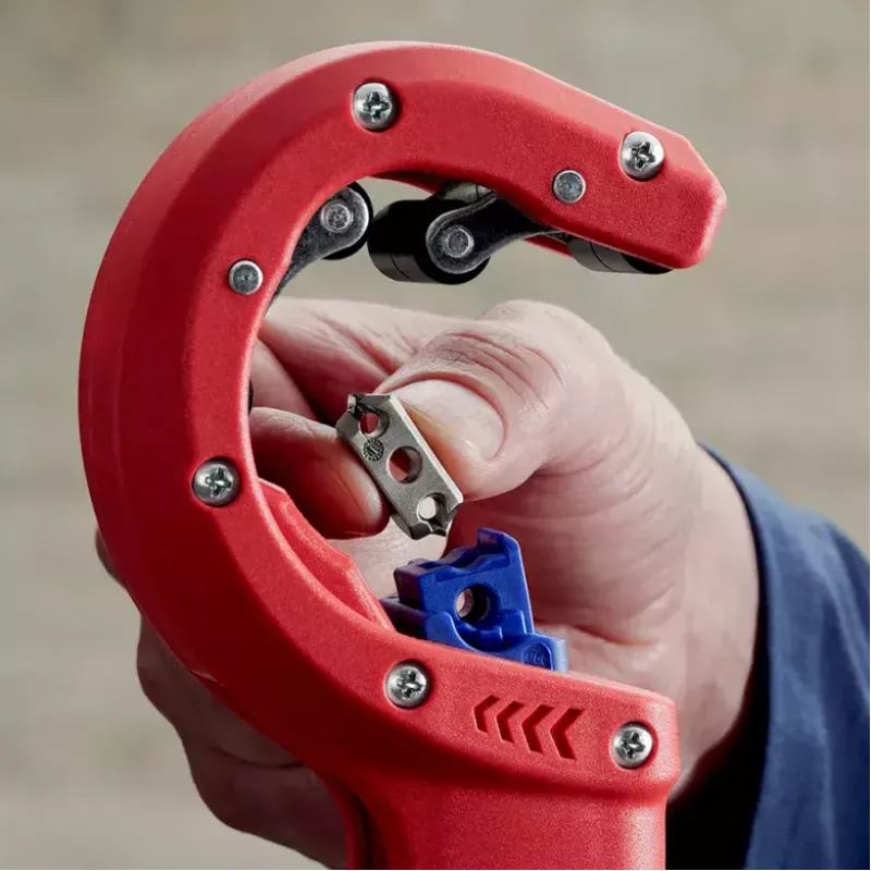 Knipex DP50 90 23 01 BK tagliatubi, rosso/blu