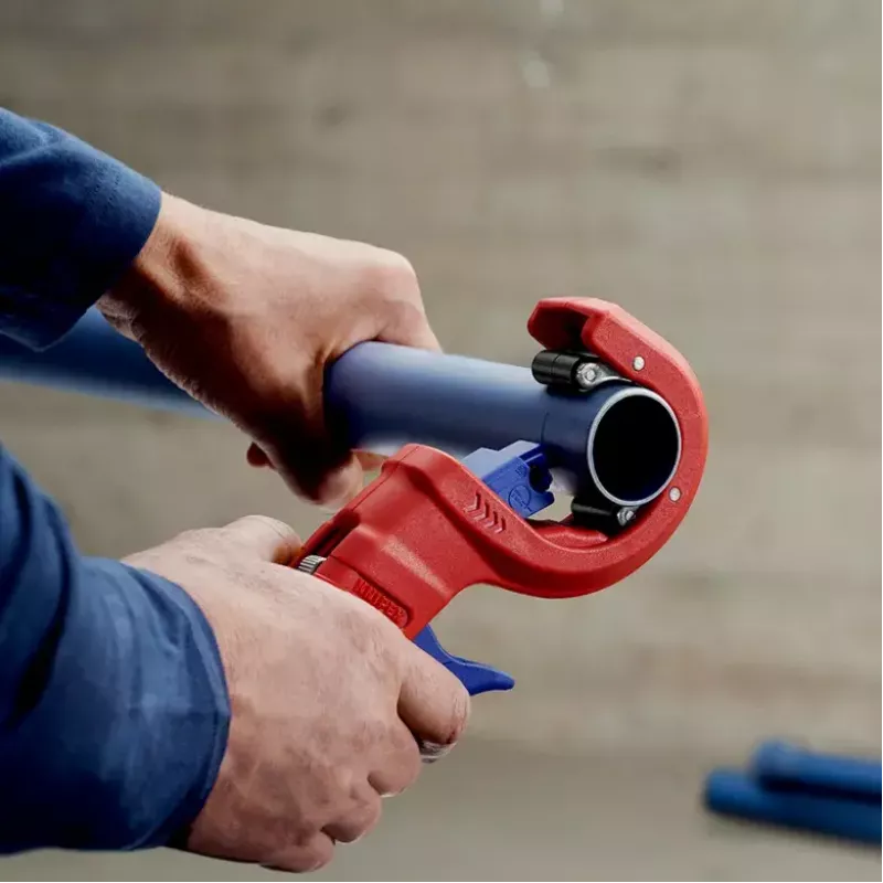 Knipex DP50 90 23 01 BK tagliatubi, rosso/blu