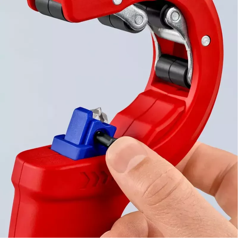 Knipex DP50 90 23 01 BK tagliatubi, rosso/blu