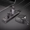 Hub USB 3.0 Lindy 10 porte con interruttori on/off