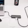 Docking station mini USB-C per laptop Lindy DST-Mini con supporto 4K e ricarica pass-through 100W